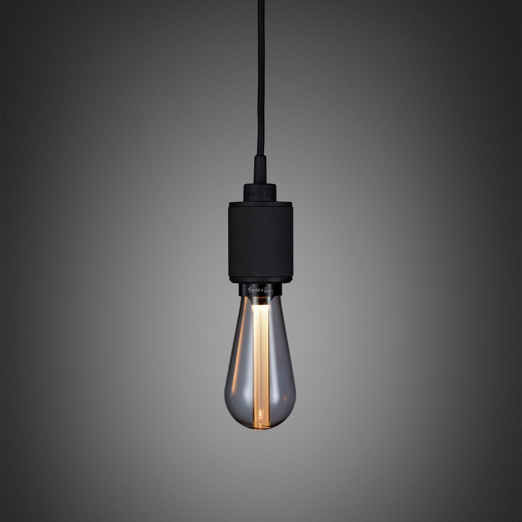 B+P Heavy Metal Pendant Light Cross | Black