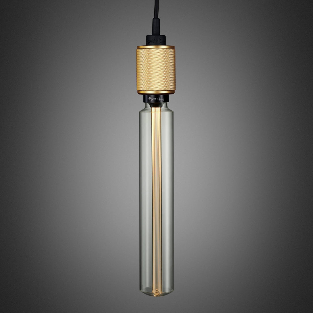 B+P Heavy Metal Pendant Light Cross | Brass