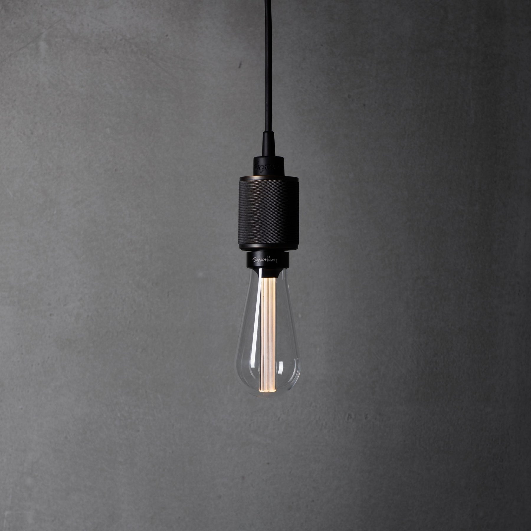 B+P Heavy Metal Pendant Light Cross | Bronze