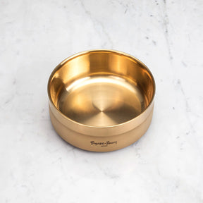 B+P Dog Bowl Brass Large