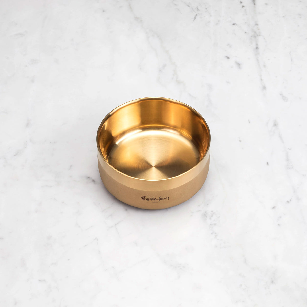 B+P Dog Bowl  Brass Small