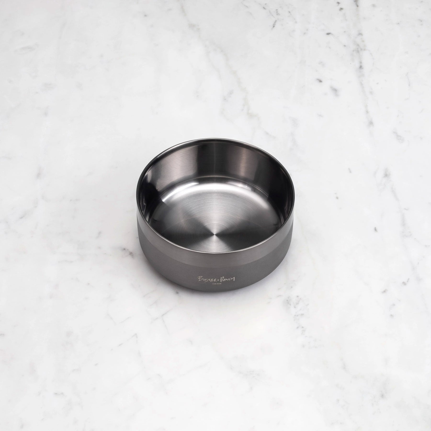 B+P Dog Bowl Silver Small