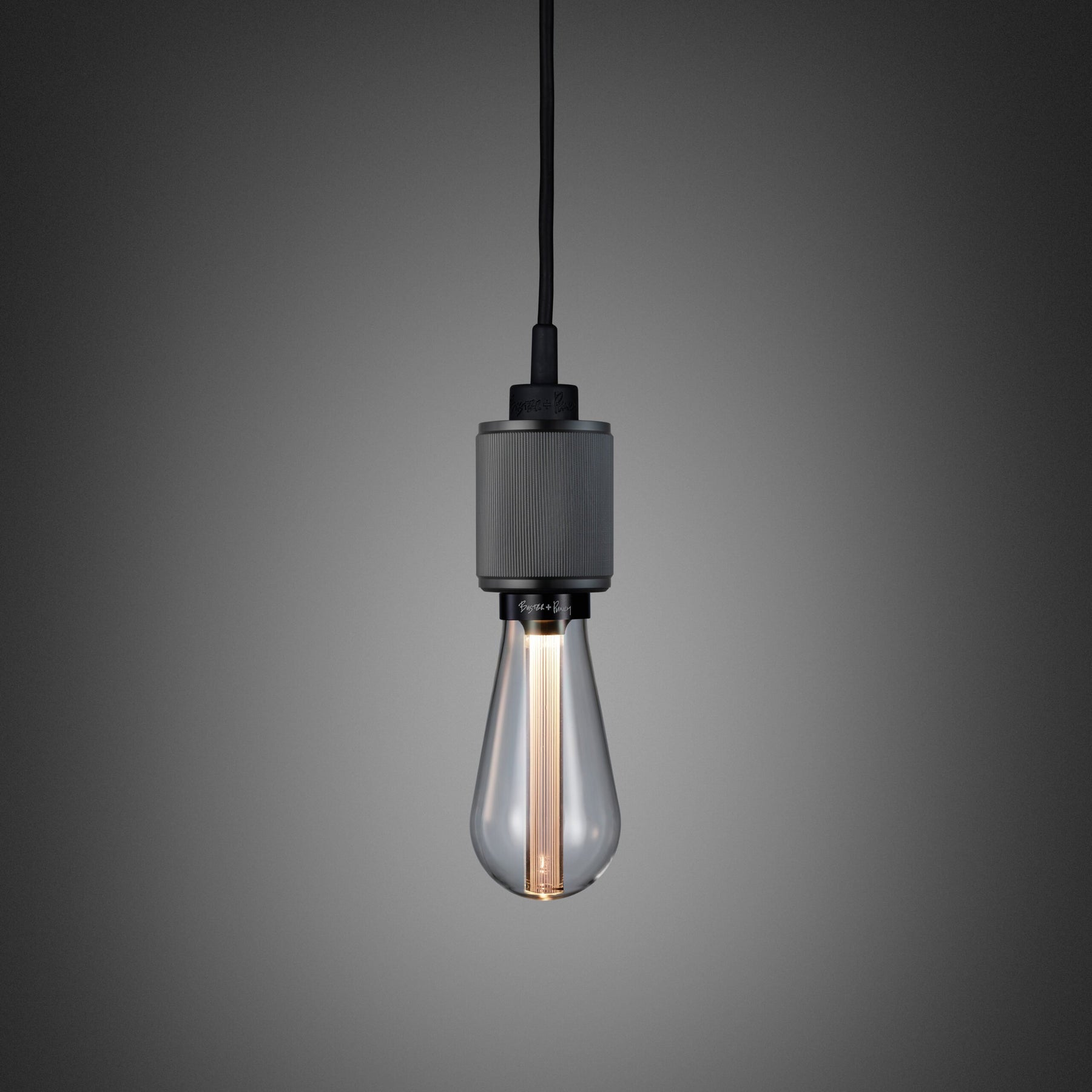 B+P Heavy Metal Pendant Light Linear | Burnt Steel