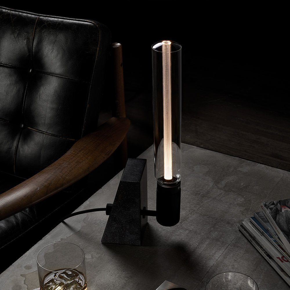 B+P Stone Table Light | Black Marble