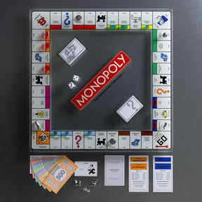 Monopoly Board Games | Glass Edition