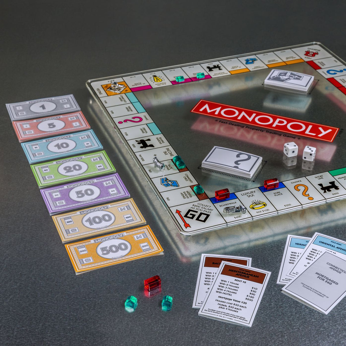 Monopoly Board Games | Glass Edition